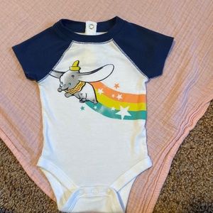 Disney Dumbo 0 to 3 month bodysuit